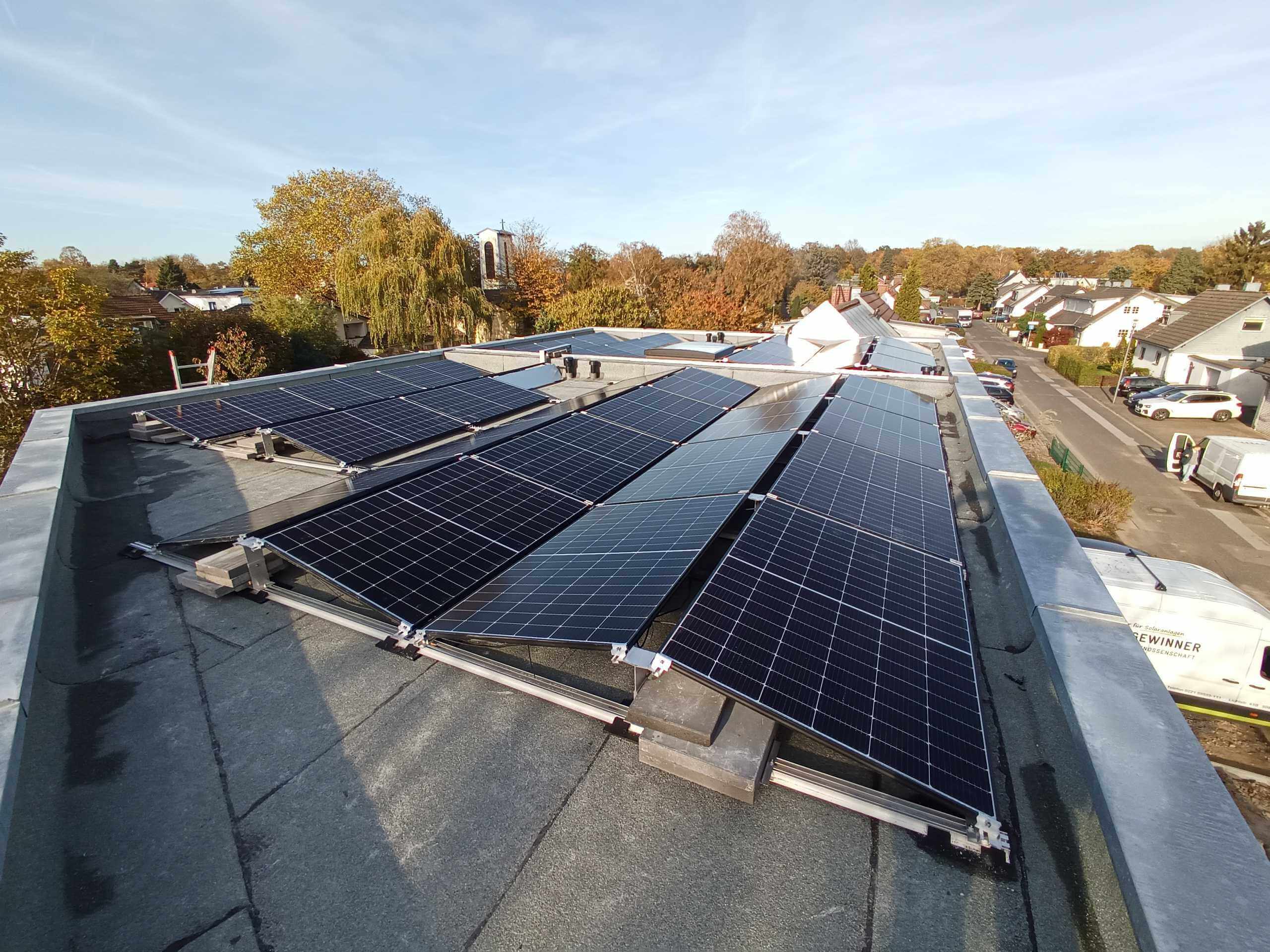 Energiegewinner-PV auf dem Dach
